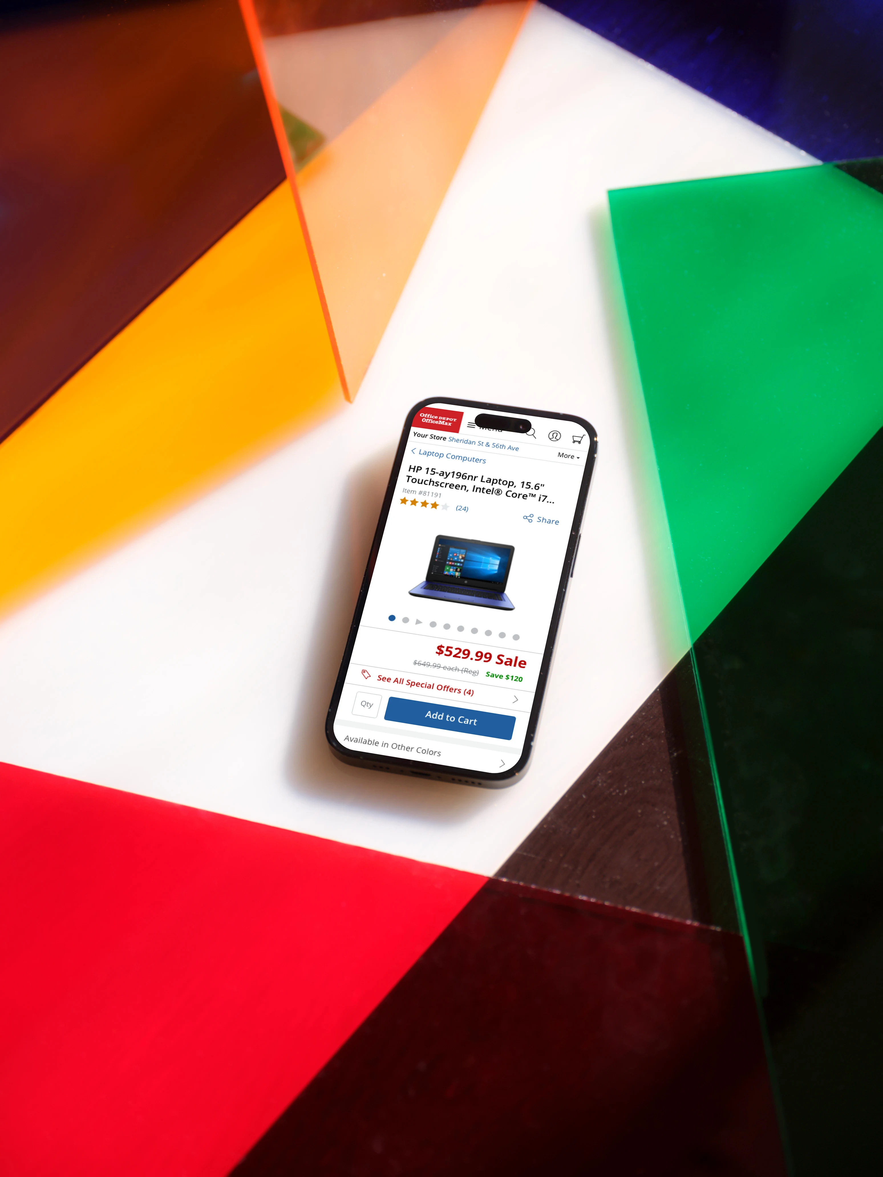 Office Depot B2B2C marketplace redesign